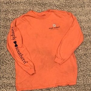 Simply southern long sleeve youth t-shirt